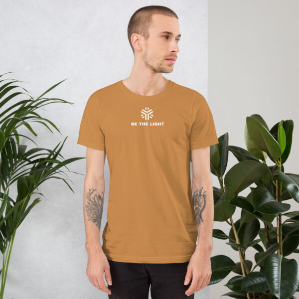 unisex-staple-t-shirt-toast-front-68ace5cf390fa.jpg Be The Light Gold